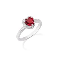 Anello Amen Donna SOLITARIO in Argento Zircone ANTICBR2 - ANTICBR2